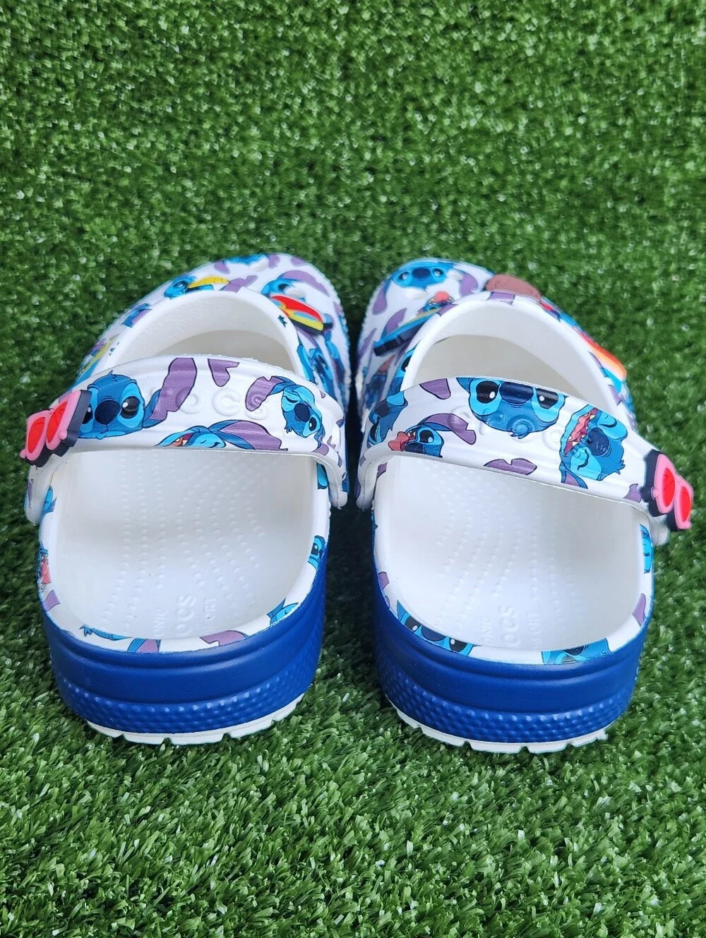 Crocs Little Girls Classic Disney Lilo and Stitch Comfy Clogs Sandals Size 11C